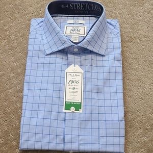 NWT 1905 Repreve Slim Fit Stretch Dress Shirt.